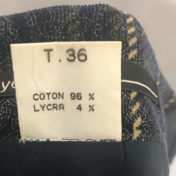 Bye plaid blue and brown midi skirt - Picture 8 of 10